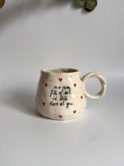 In a room full of art Mug