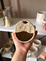 Red Floral To Go Mug