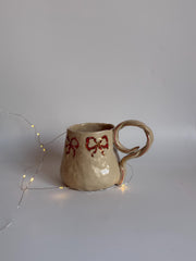 24k Gold Detailed Bows Mug