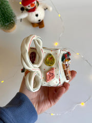 Christmas Theme Fireplace Mug