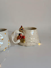 Christmas Tree on Handle Mug