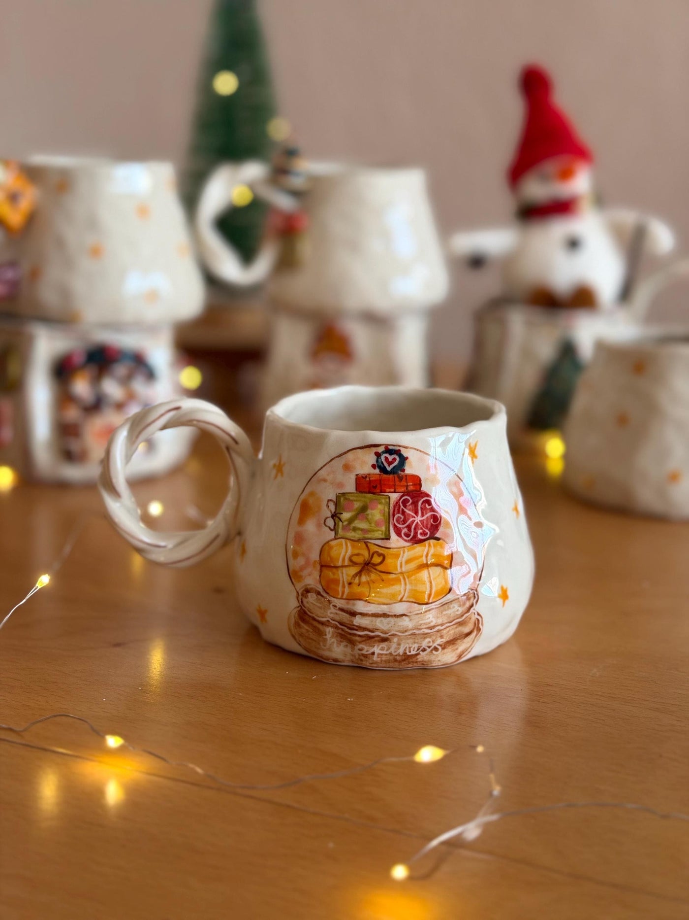 Christmas Snow Globe Mug