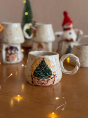 Christmas Snow Globe Mug