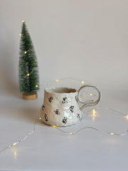 Winter Berry Minimalist Mug