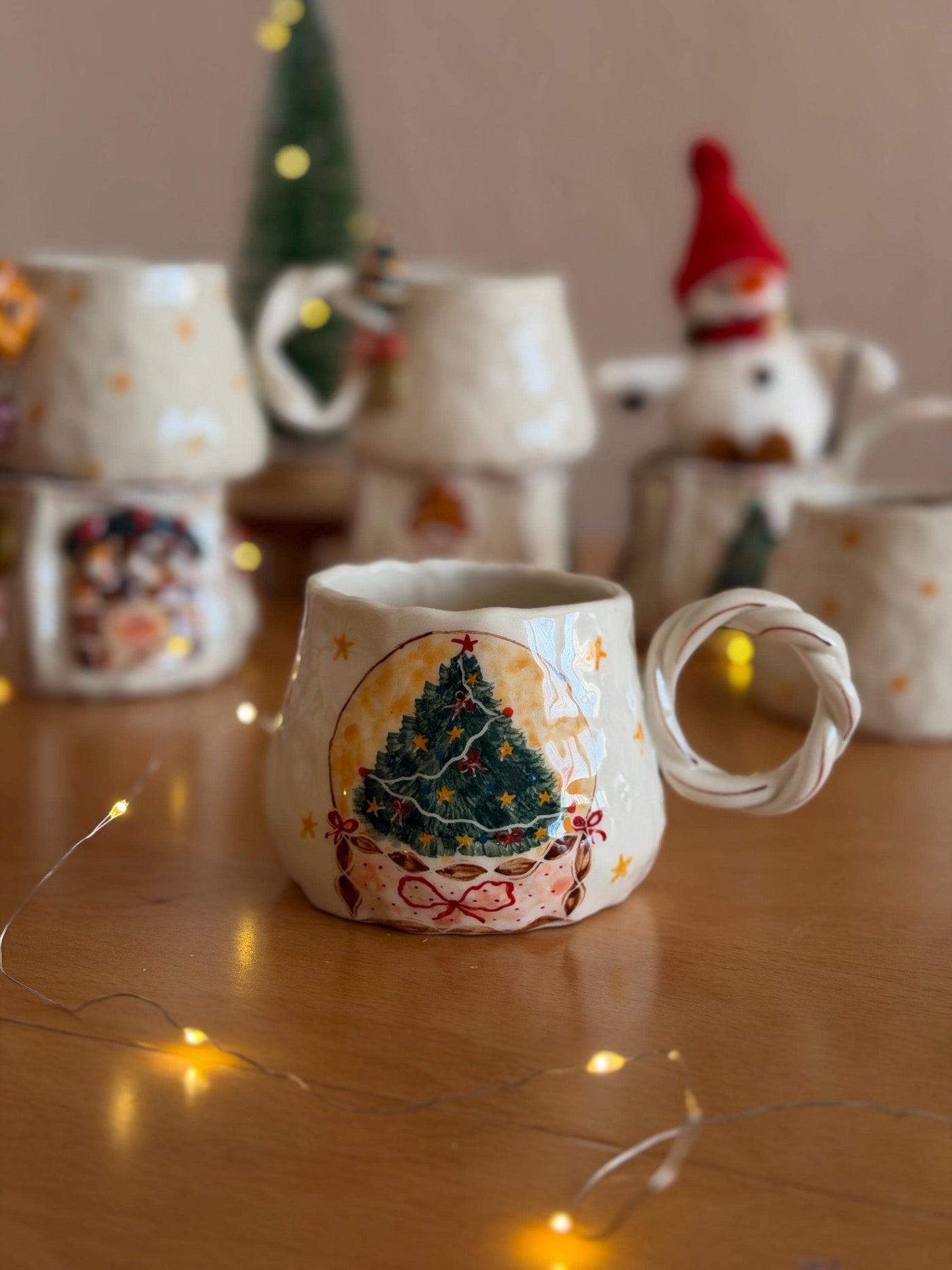 Christmas Snow Globe Mug