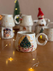 Christmas Snow Globe Mug