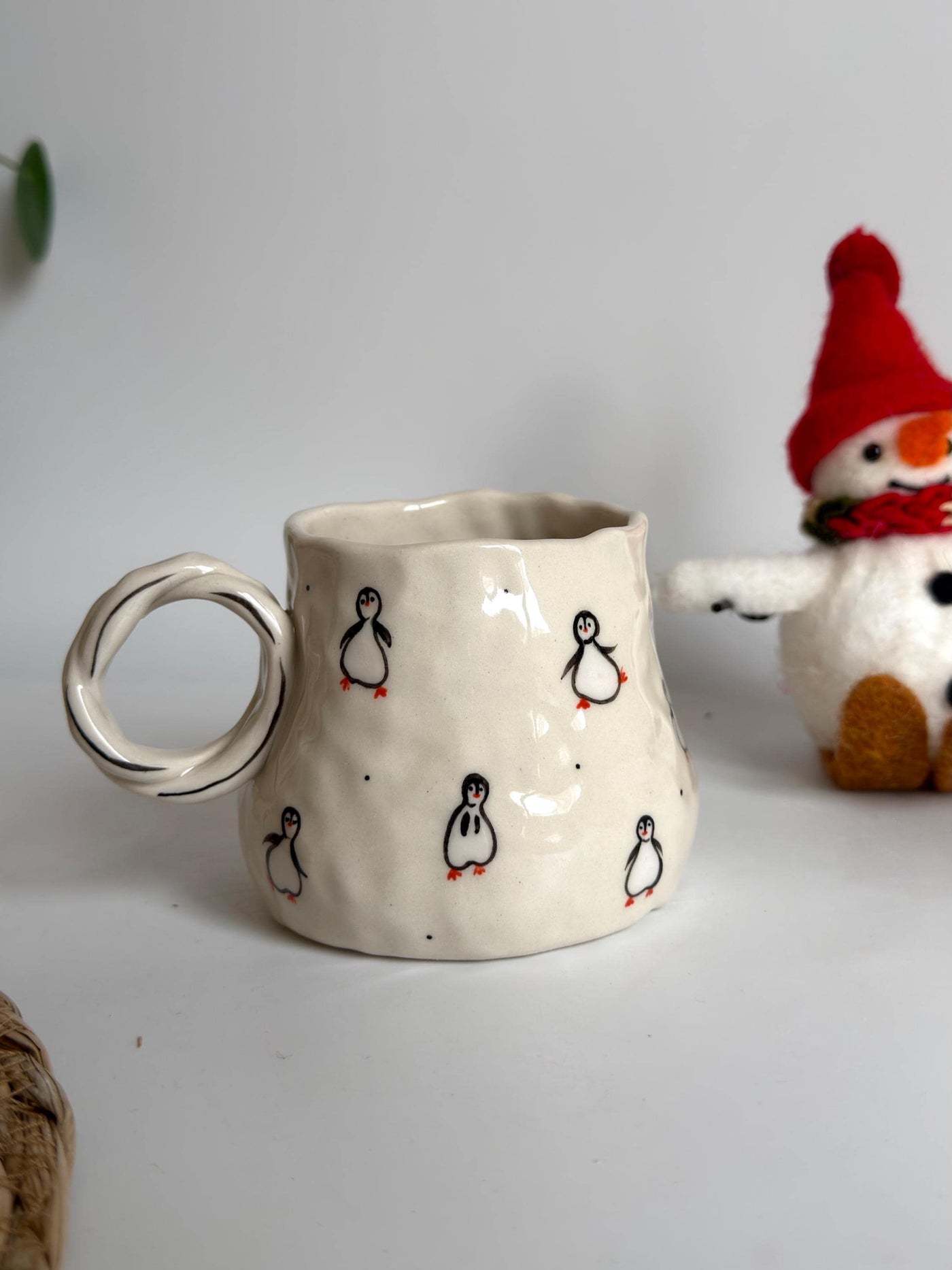 Winter Penguin Mug