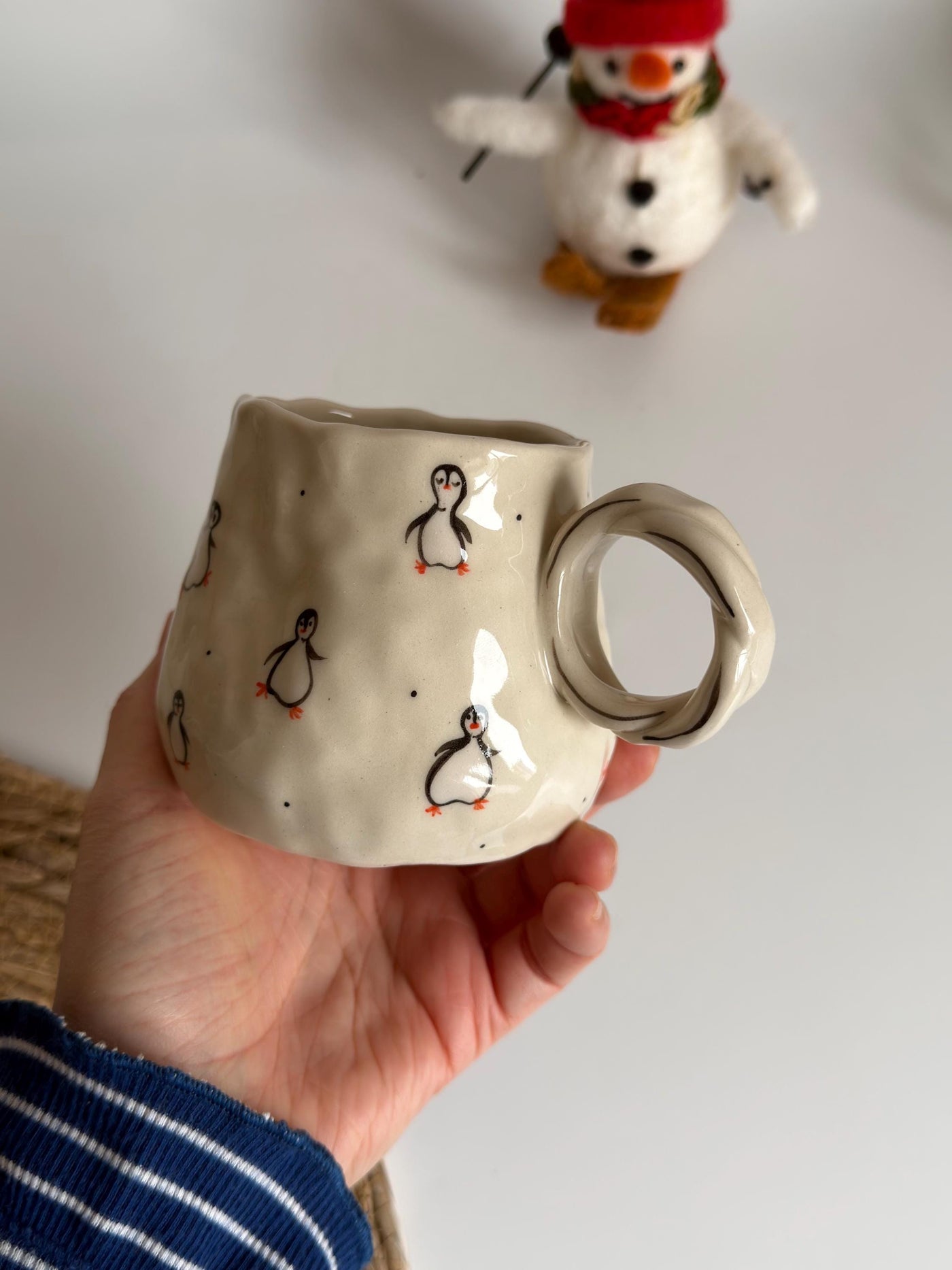 Winter Penguin Mug