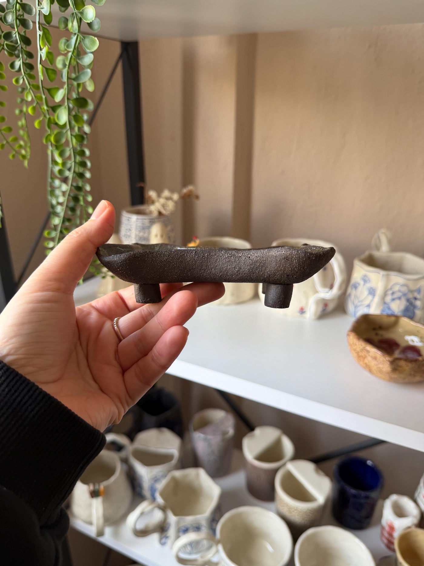 Green Soap Dish