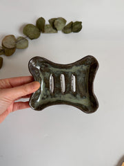 Green Soap Dish