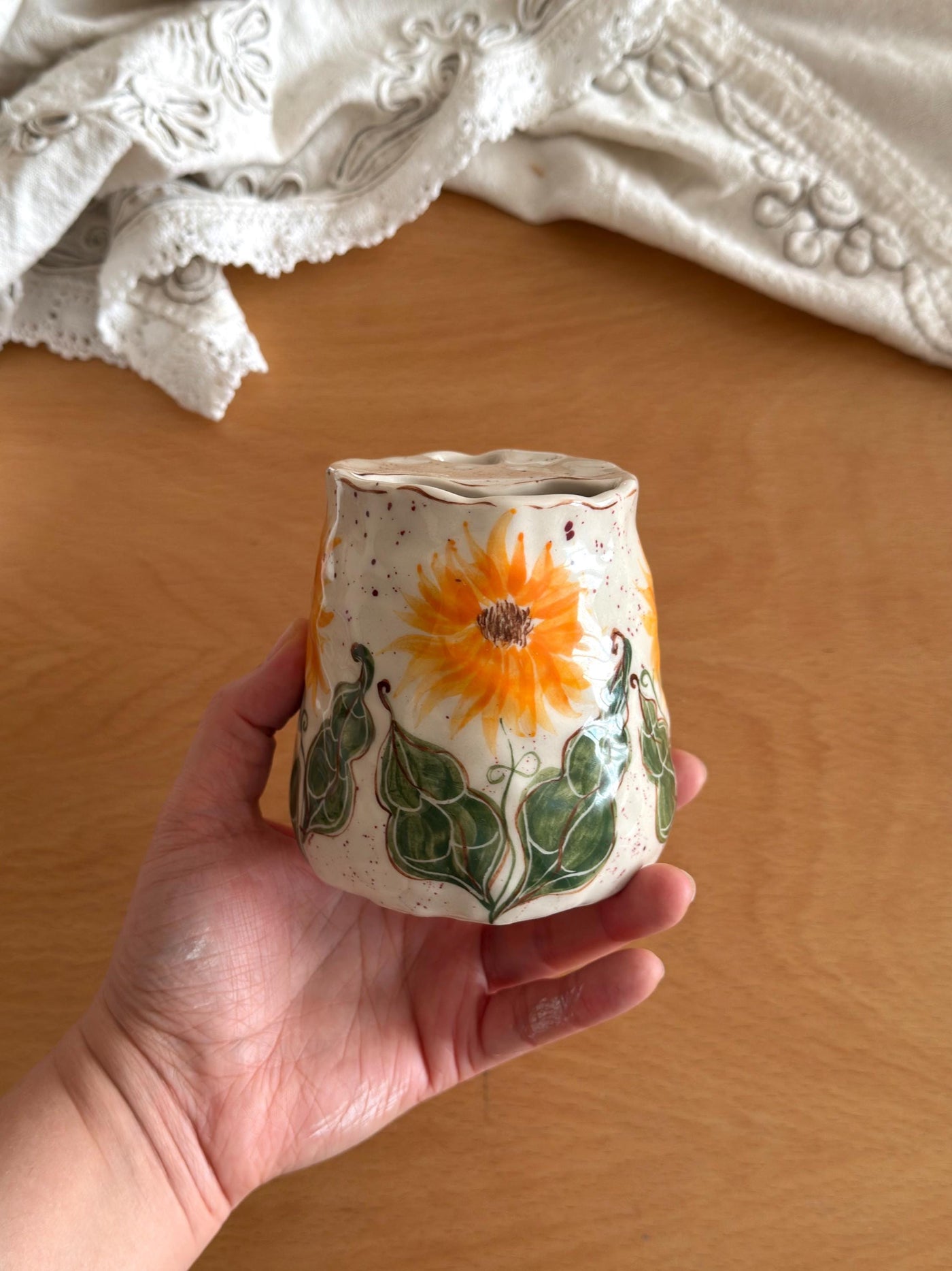 Sunflowers Travel Mug