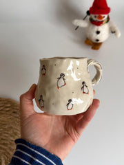 Winter Penguin Mug