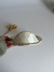 Gold Detail Floral Wall Shelf