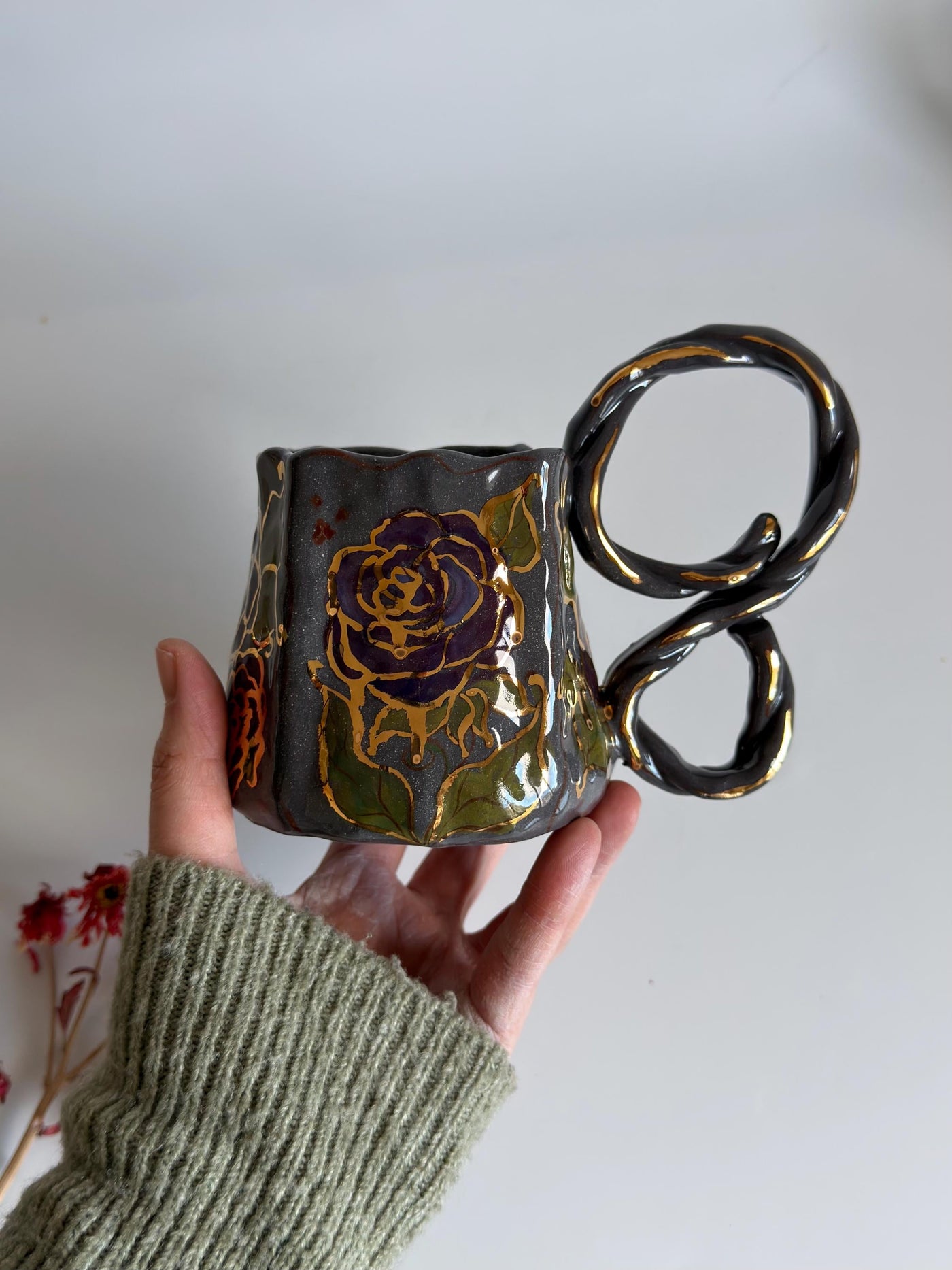 Aesthetic Rose Romantic Mug