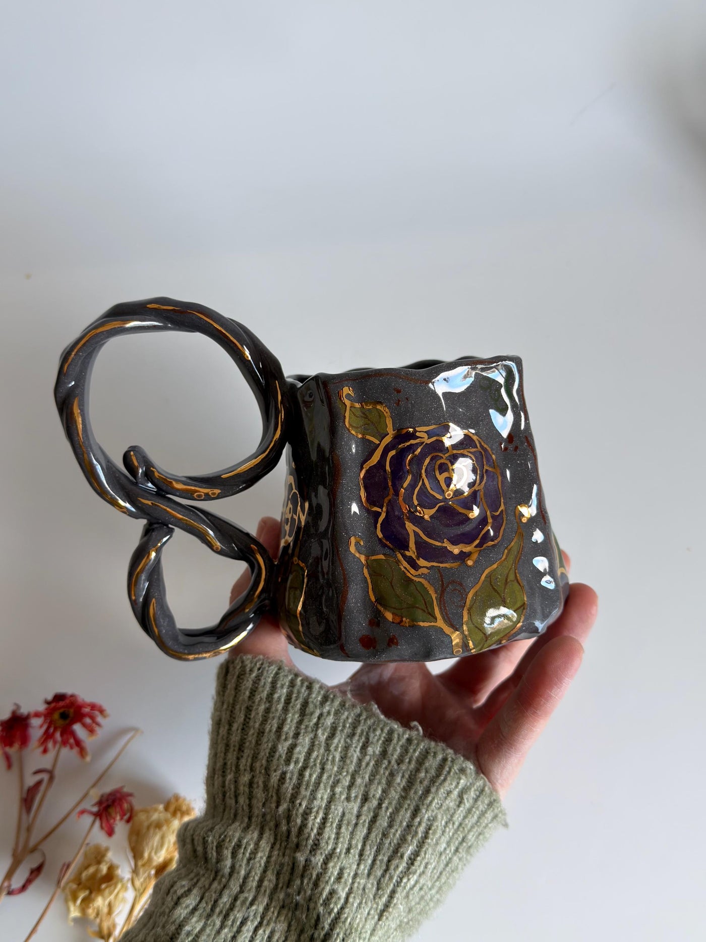 Aesthetic Rose Romantic Mug