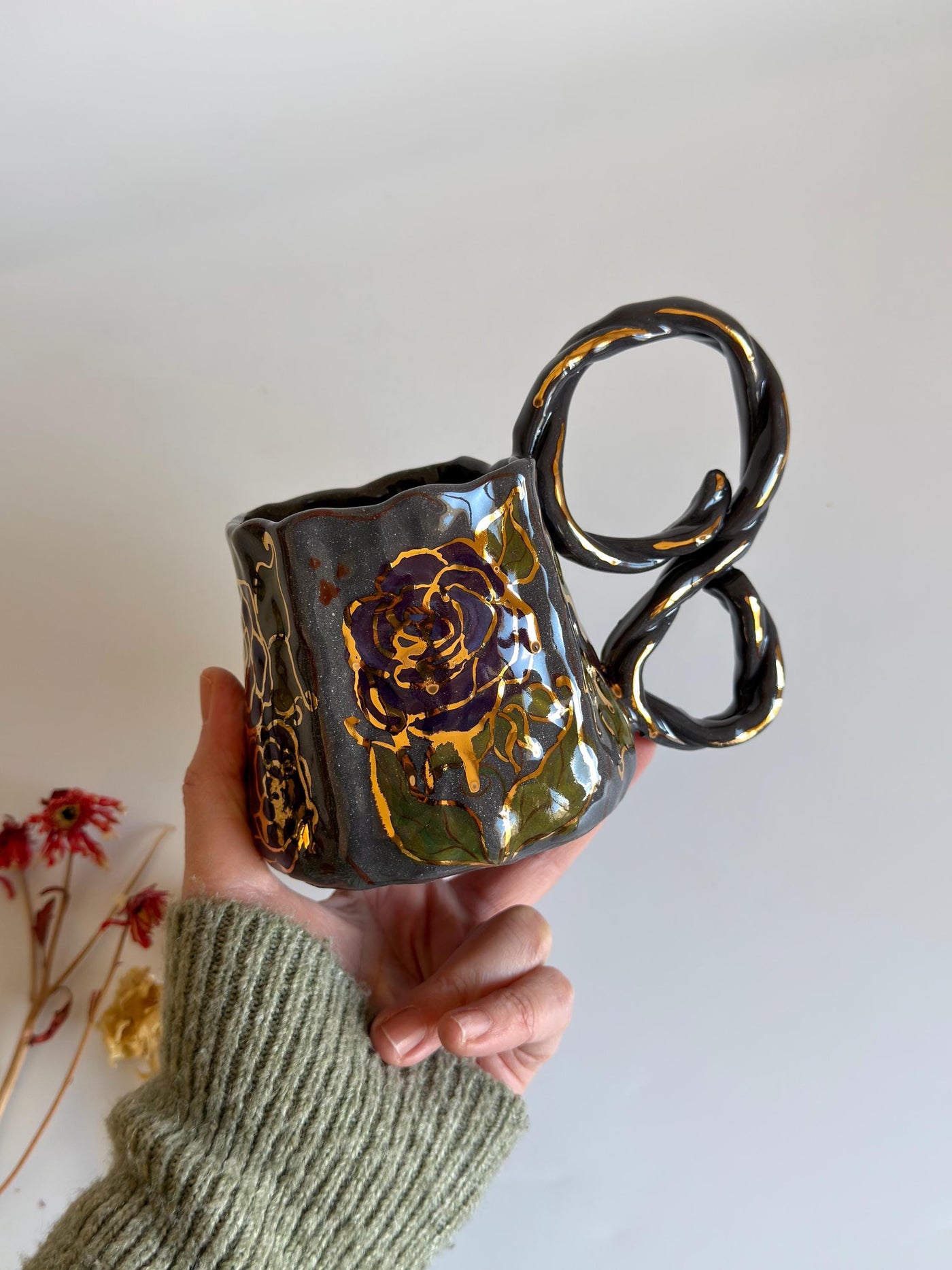 Aesthetic Rose Romantic Mug