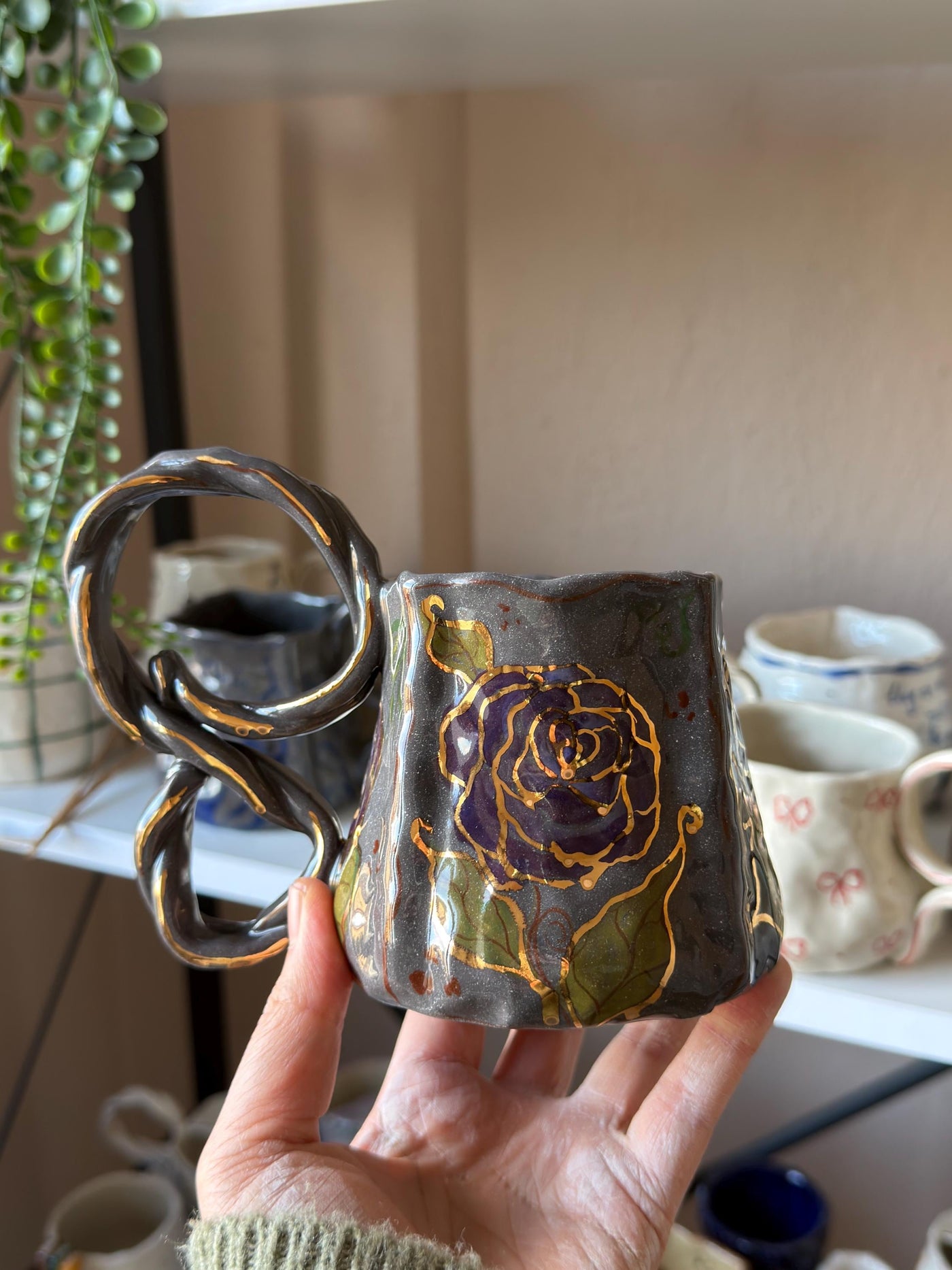 Aesthetic Rose Romantic Mug