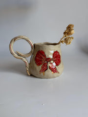 Cute Red Bows Mug