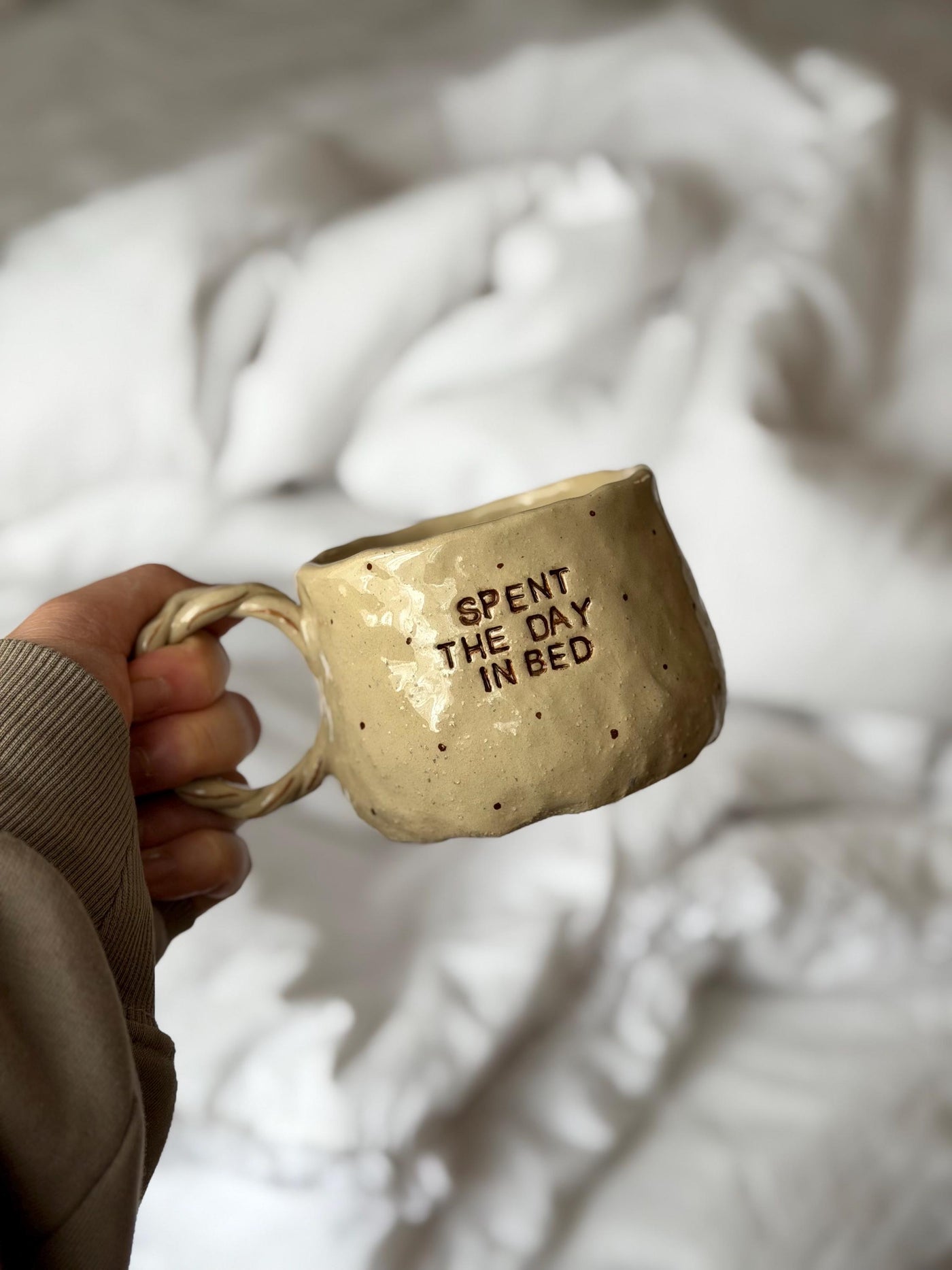 Spent The Day In Bed Mug
