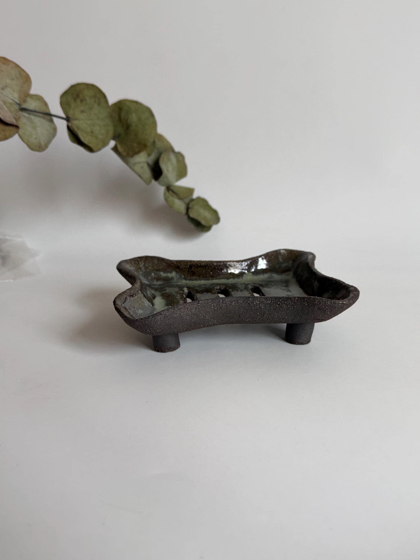 Green Soap Dish