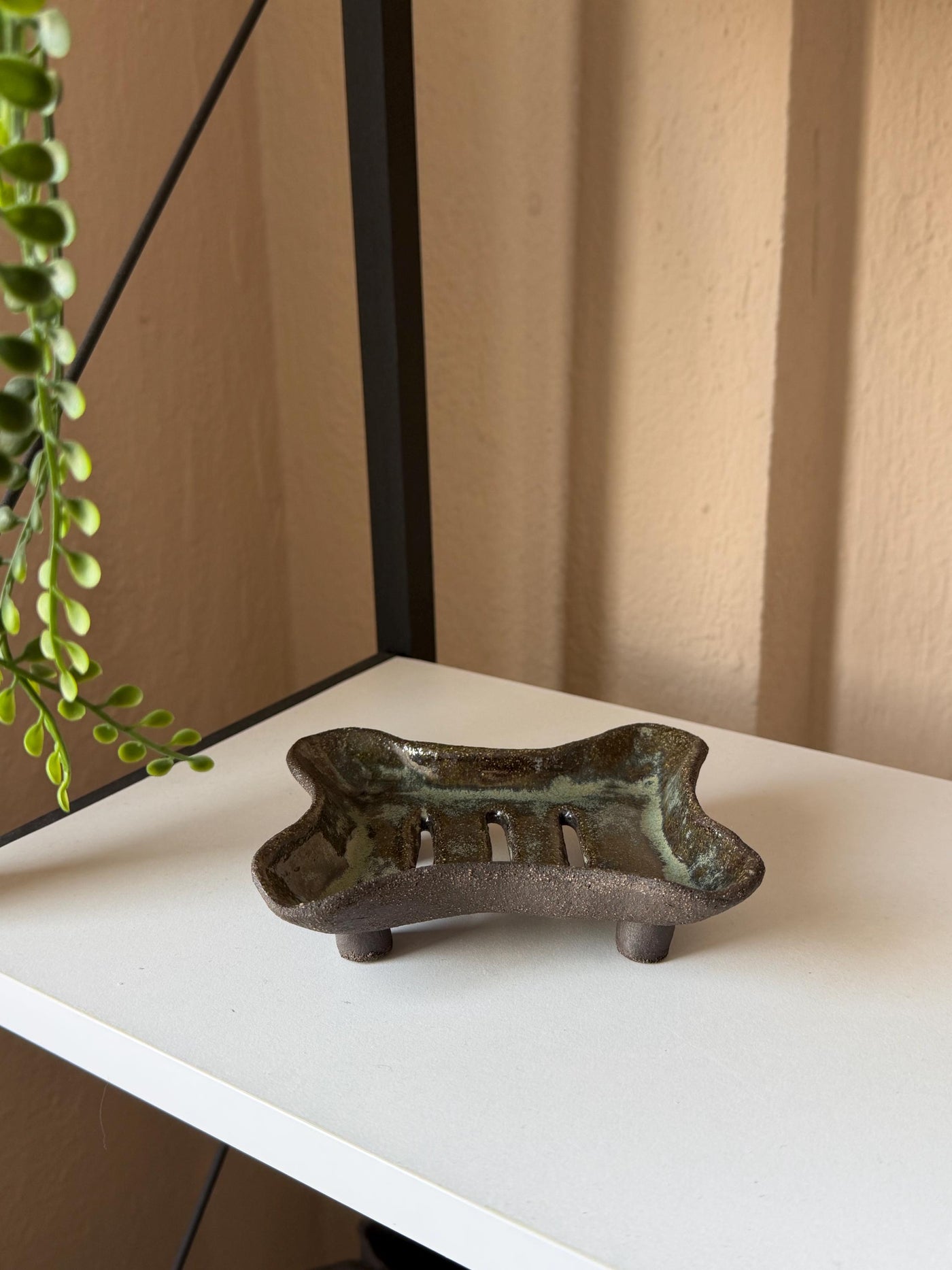 Green Soap Dish