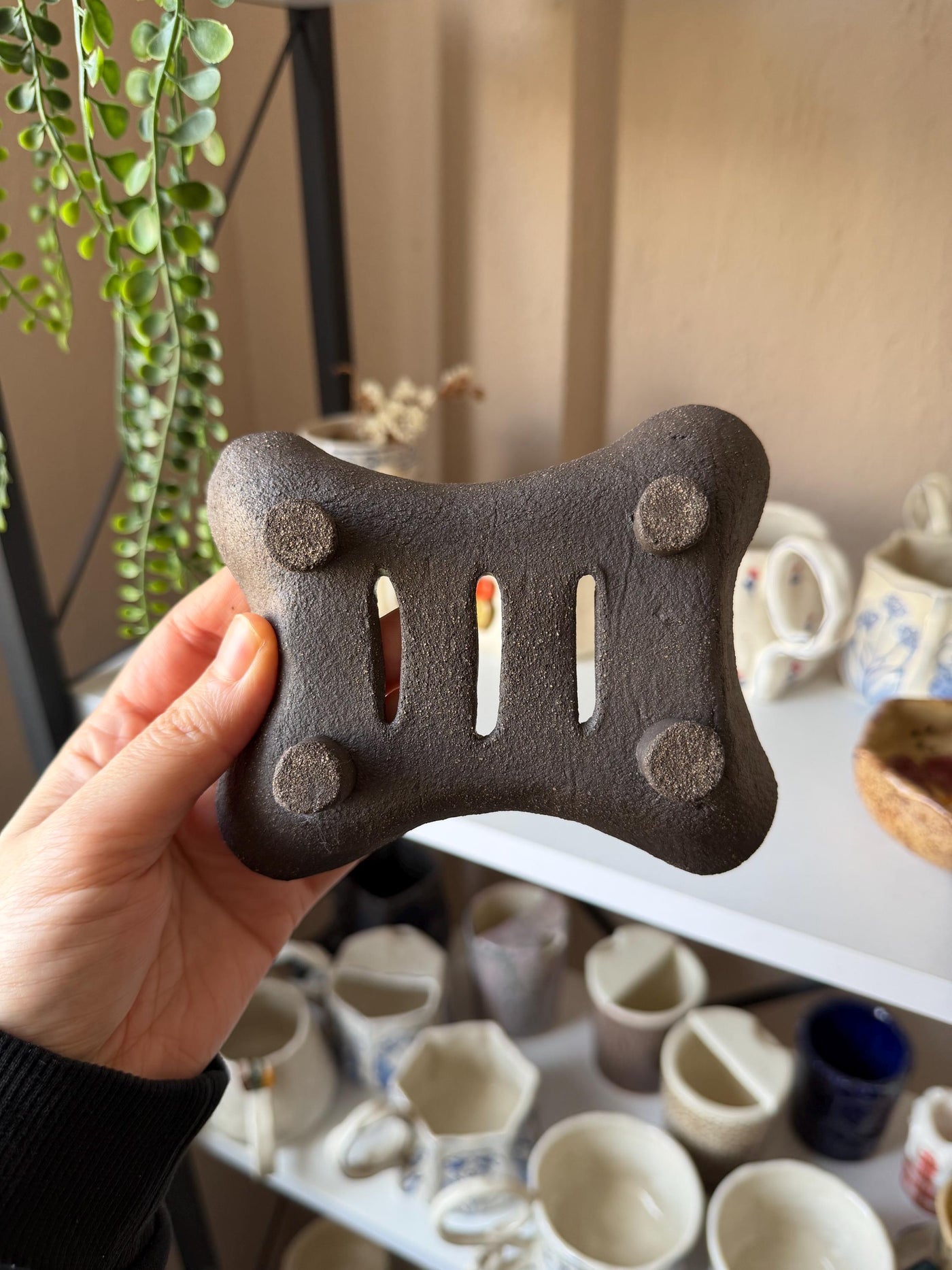 Green Soap Dish
