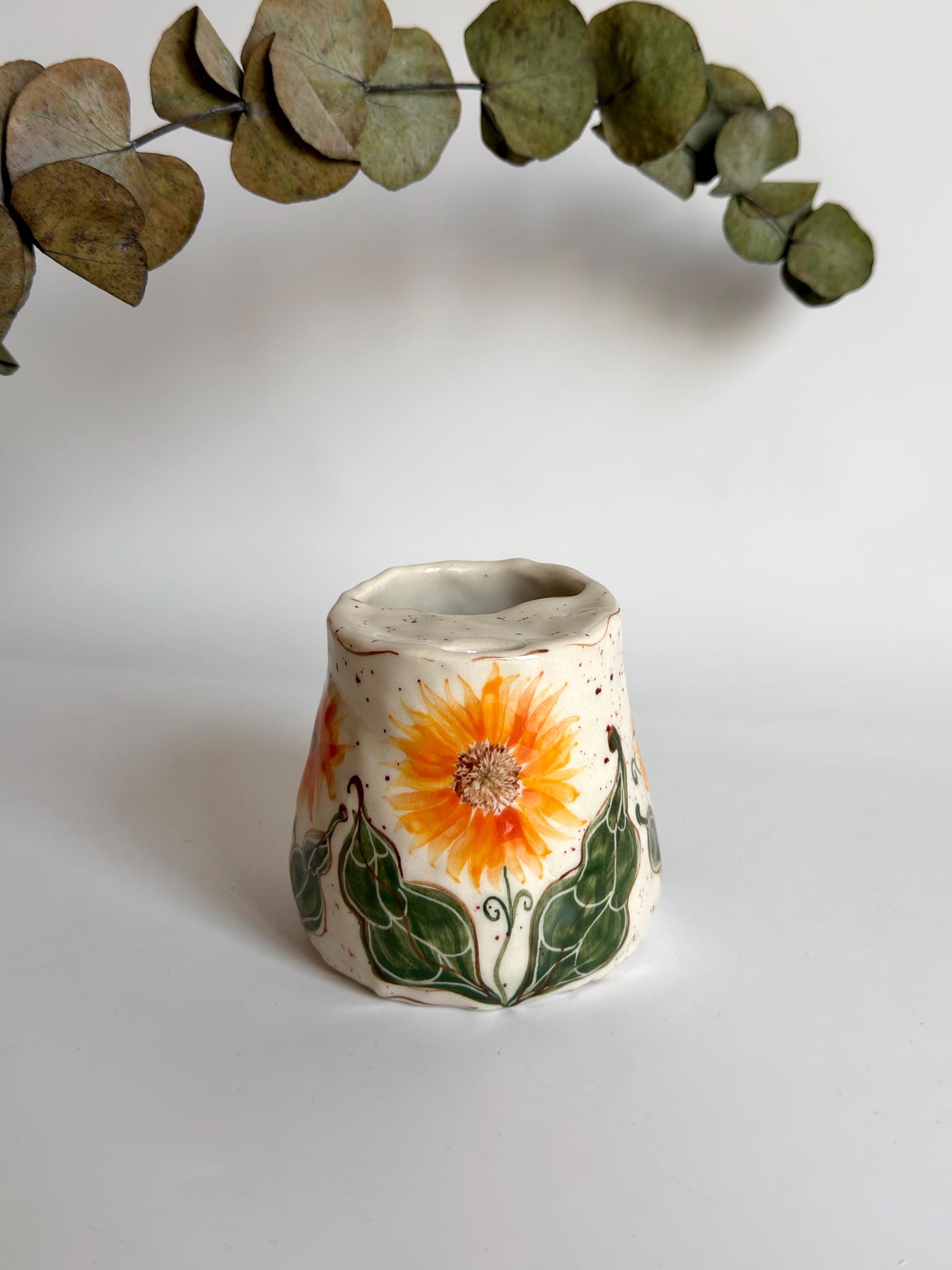 Yellow Sunflowers Travel Mug
