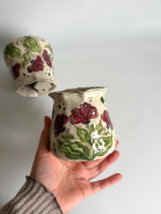 Purple Floral To Go Mug