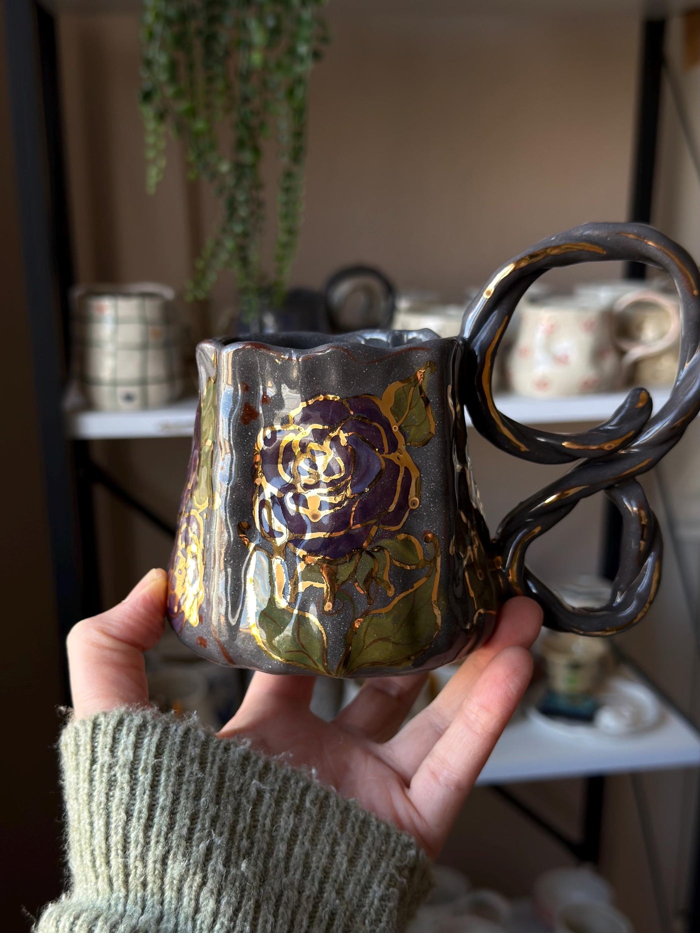 Aesthetic Rose Romantic Mug