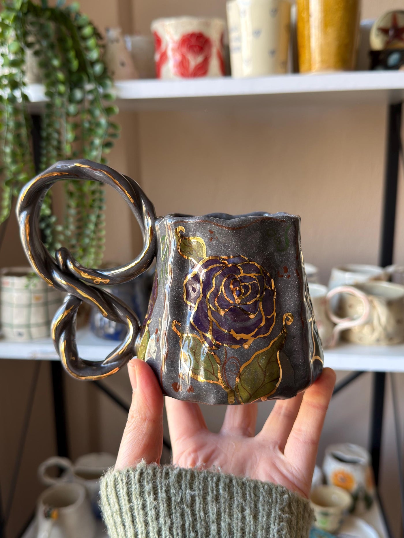 Aesthetic Rose Romantic Mug
