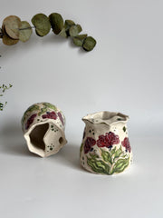 Purple Floral To Go Mug