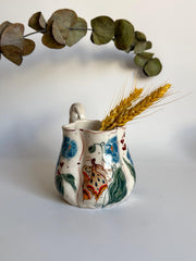 Himalayan Poppies and Butterfly Mug