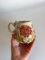 I Will Bloom Dahlia Mug