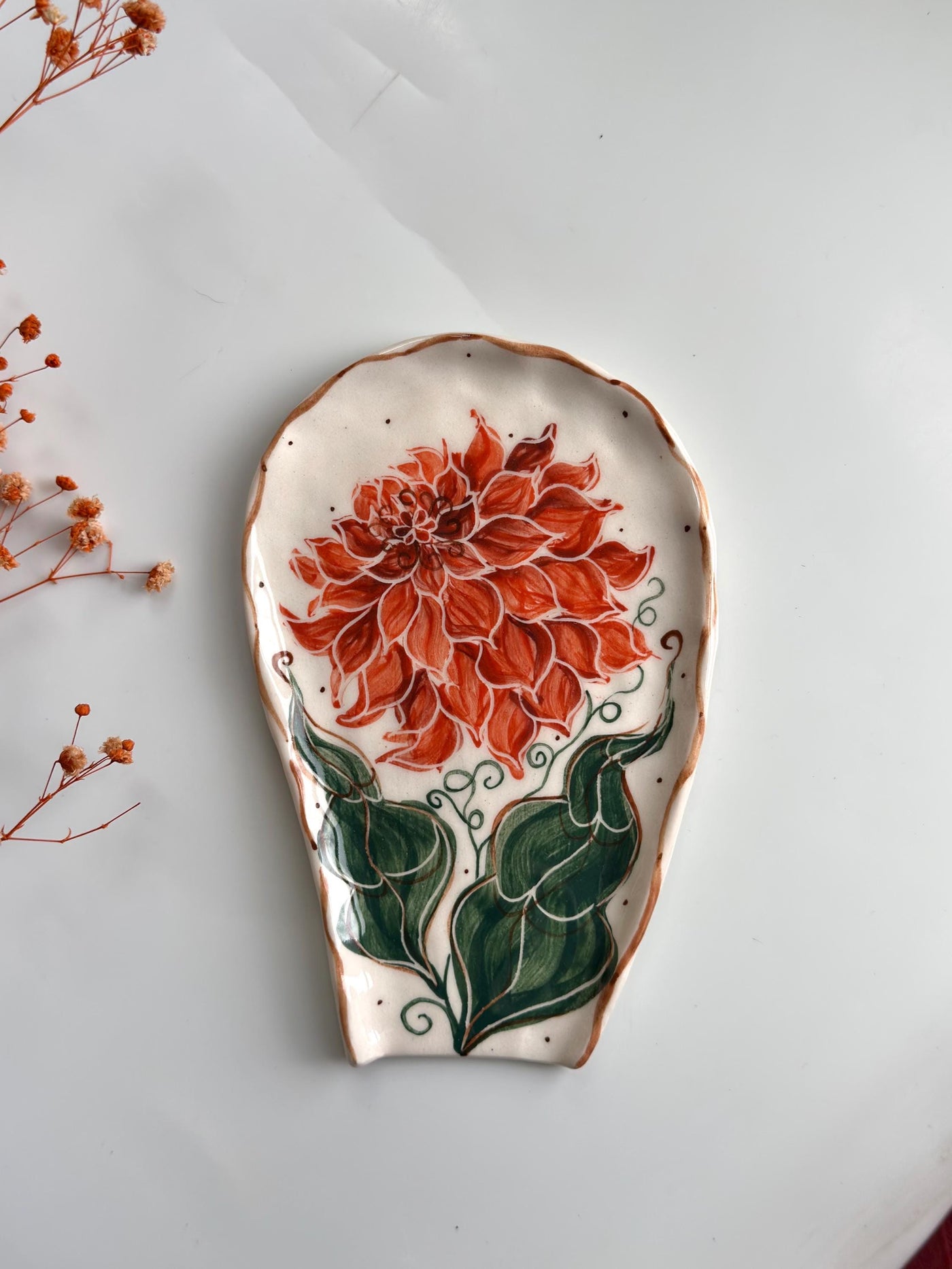 Detail Floral Spoon Rests