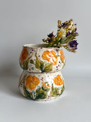 Bowl with California Poppy