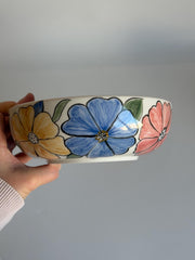 Colorful Big Flower Bowl