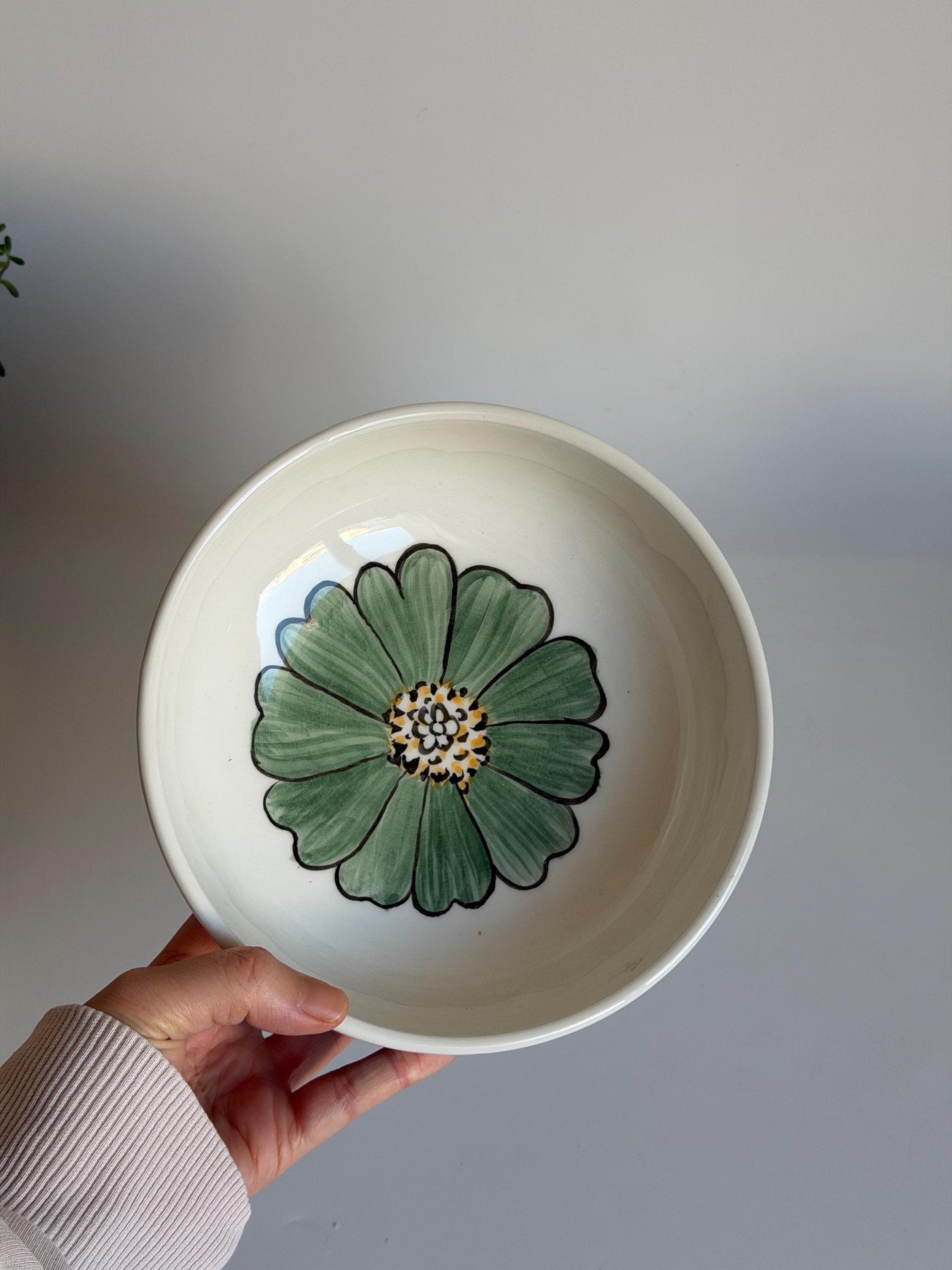 Colorful Big Flower Bowl