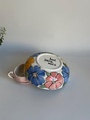 Colorful Big Flower Bowl
