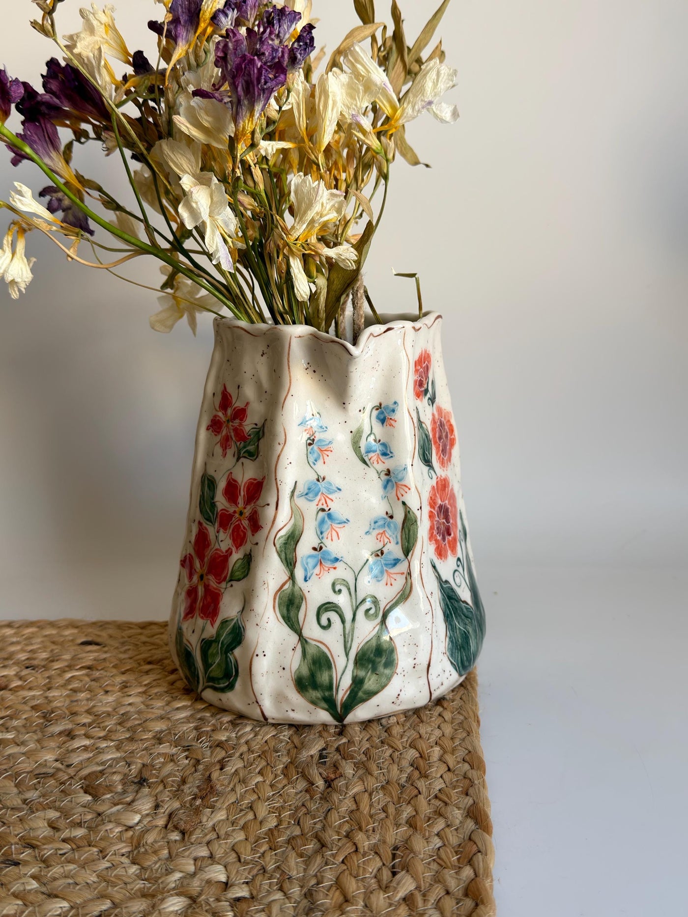 Wild Floral Pitcher