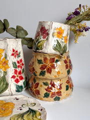 Scarlet Petal Bloom Bowl