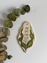 Gold Floral Wall Hangings