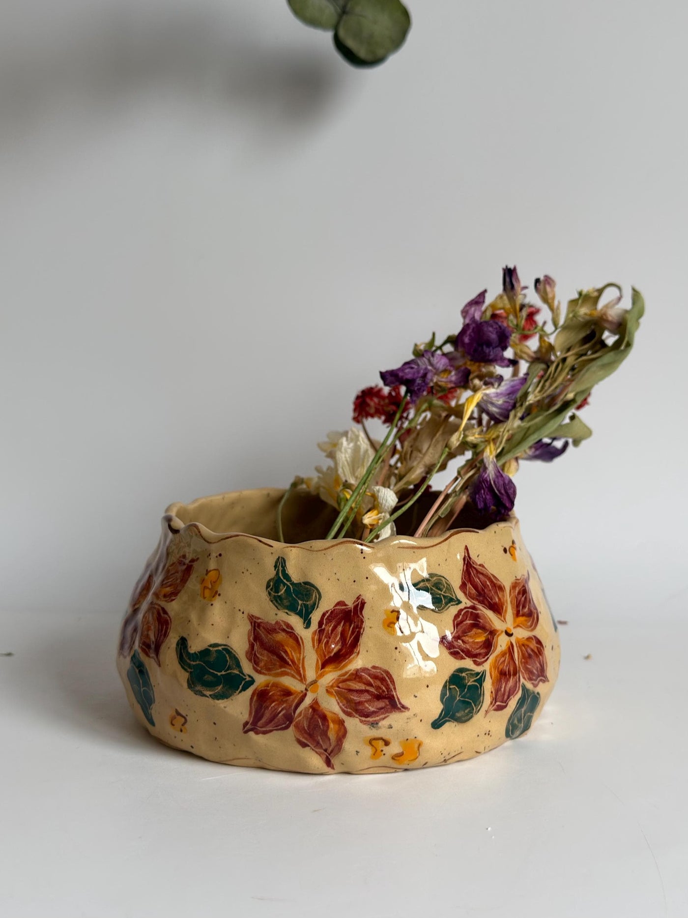 Scarlet Petal Bloom Bowl