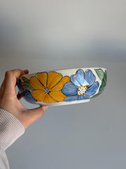 Colorful Big Flower Bowl
