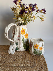 Wild Floral Pitcher