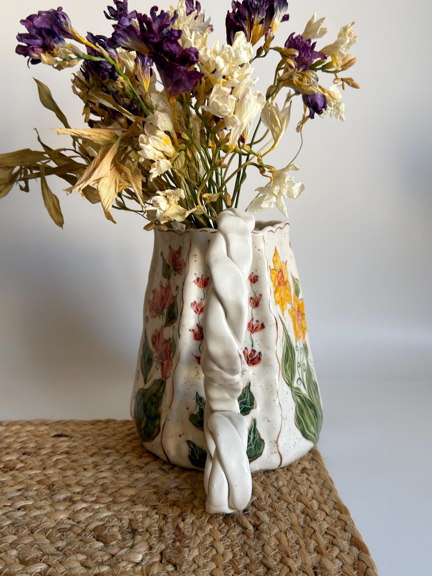 Wild Floral Pitcher