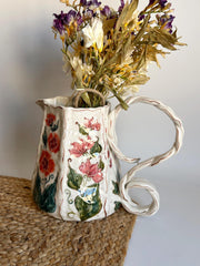 Wild Floral Pitcher