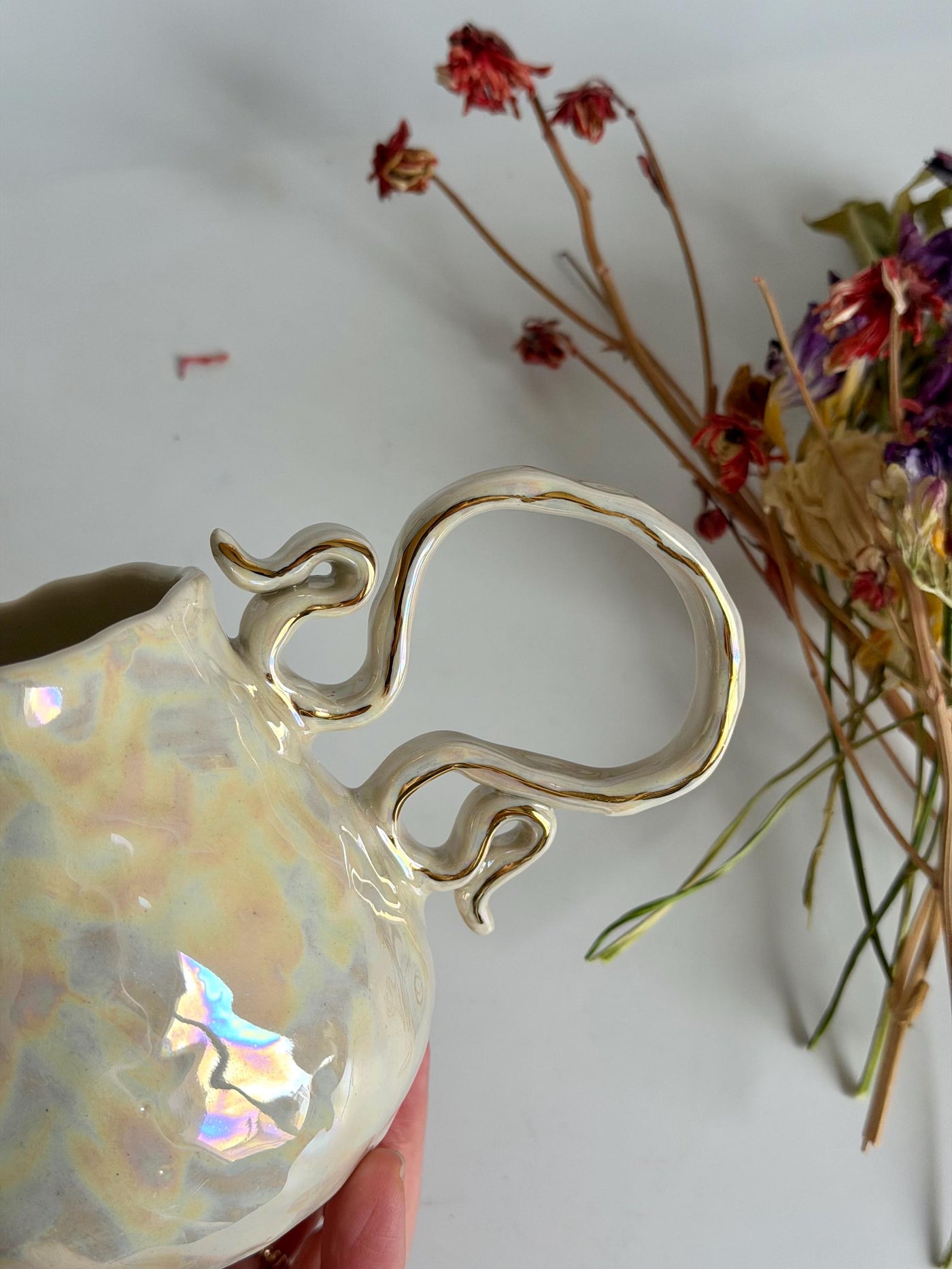 Pearl Effect Basic Mug No:2
