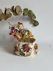 Cremon Flowers  Matcha Bowl