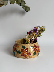 Scarlet Petal Bloom Bowl