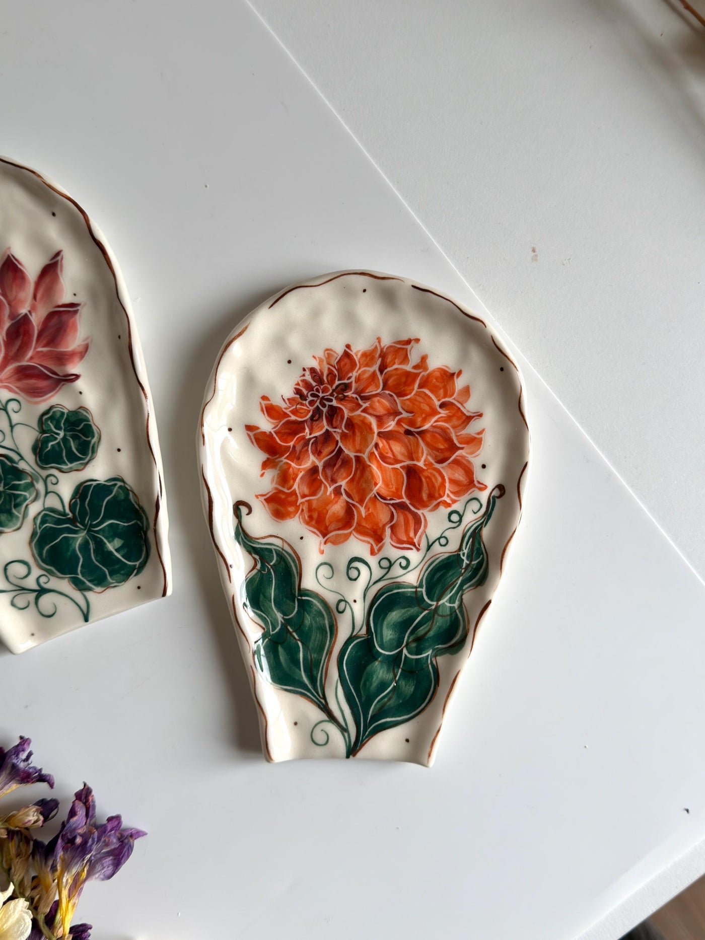 Detail Floral Spoon Rests